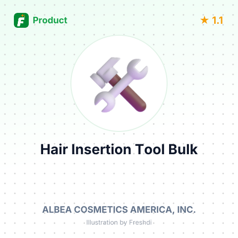 Manual Hair Insertion Tool with Handle – summary card, no photo uploaded yet