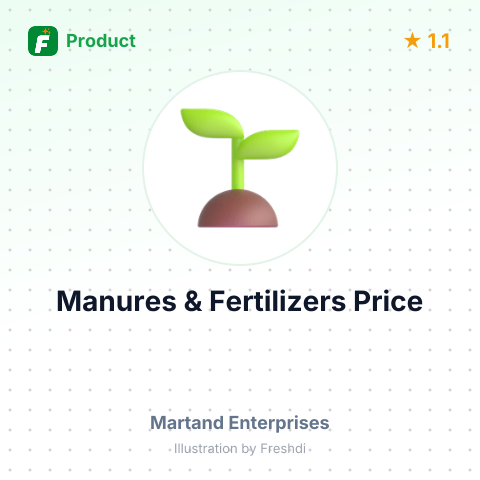 Manures & Fertilizers – summary card, no photo uploaded yet
