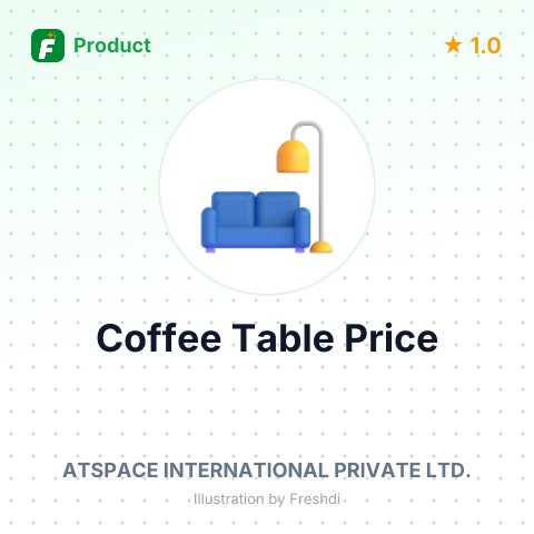 Marble and Iron Round Coffee Table – summary card, no photo uploaded yet