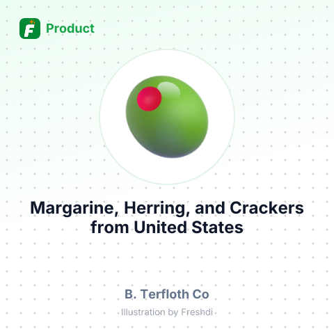 Margarine, Herring, and Crackers – summary card, no photo uploaded yet