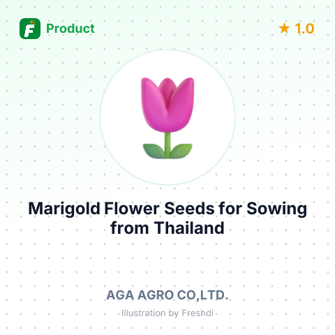 Marigold Flower Seeds for Sowing – summary card, no photo uploaded yet