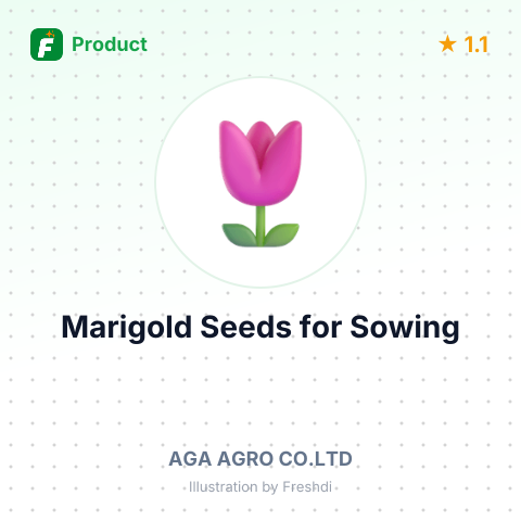 Marigold Seeds for Sowing – summary card, no photo uploaded yet