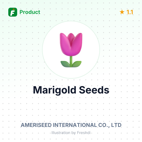 Marigold Seeds – summary card, no photo uploaded yet