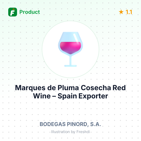 Marques de Pluma Cosecha Red Wine – summary card, no photo uploaded yet