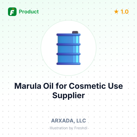 Marula Oil for Cosmetic Use – summary card, no photo uploaded yet