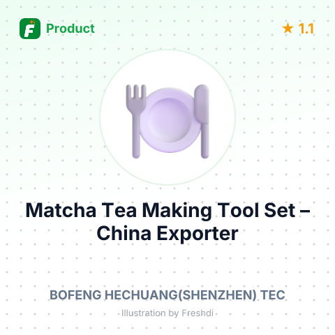 Matcha Tea Making Tool Set – summary card, no photo uploaded yet