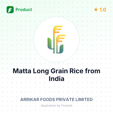 Matta Long Grain Rice – summary card, no photo uploaded yet