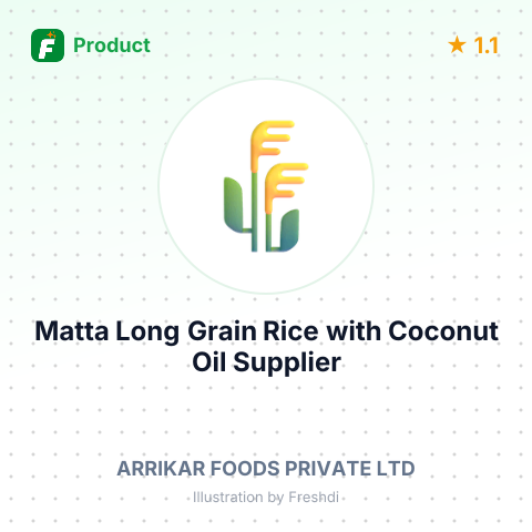 Matta Long Grain Rice with Coconut Oil – summary card, no photo uploaded yet