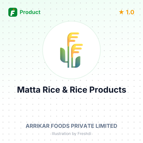 Matta Rice & Rice Products – summary card, no photo uploaded yet
