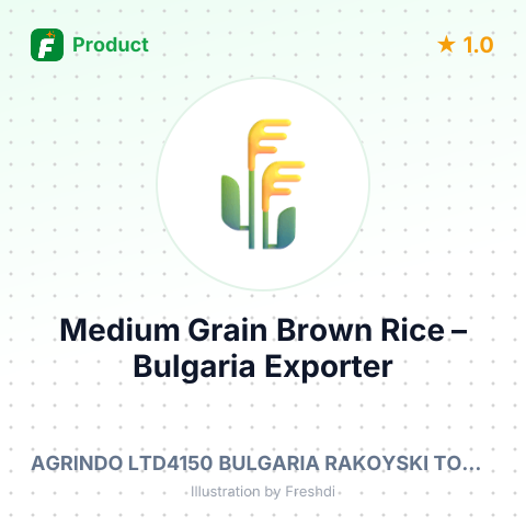 Medium Grain Brown Rice – summary card, no photo uploaded yet