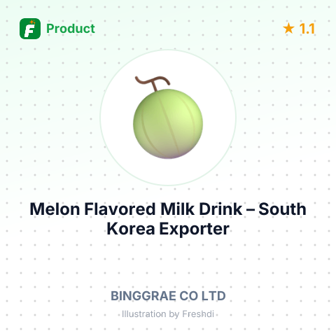 Melon Flavored Milk Drink – summary card, no photo uploaded yet