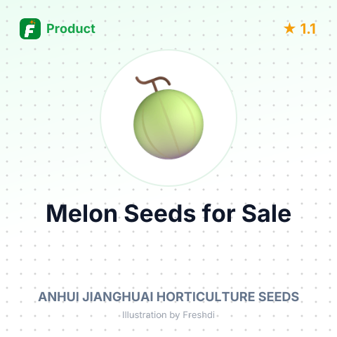 Melon Seeds for Sowing – summary card, no photo uploaded yet