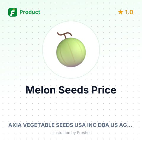 Melon Seeds – summary card, no photo uploaded yet