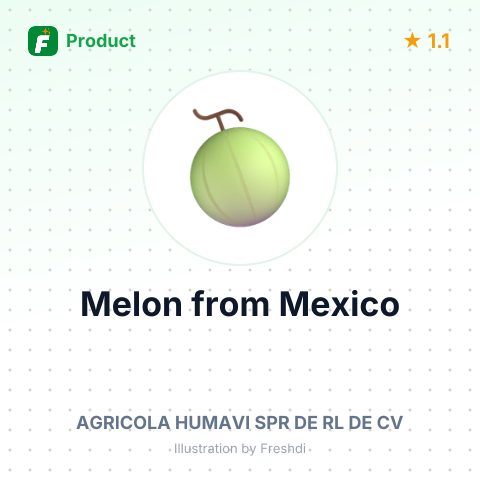 Melon – summary card, no photo uploaded yet