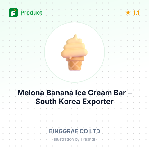 Melona Banana Ice Cream Bar – summary card, no photo uploaded yet