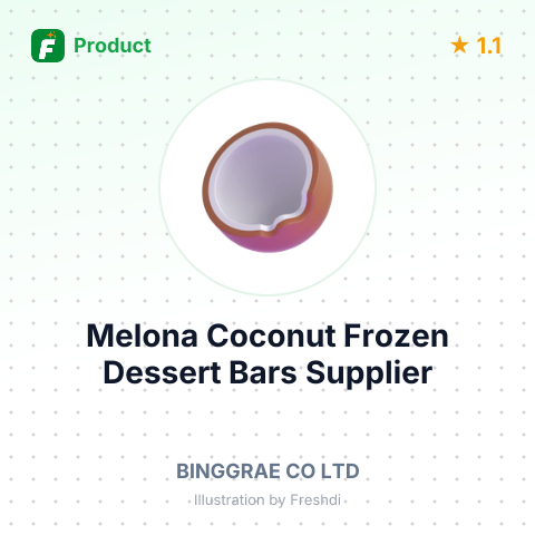 Melona Coconut Frozen Dessert Bars – summary card, no photo uploaded yet
