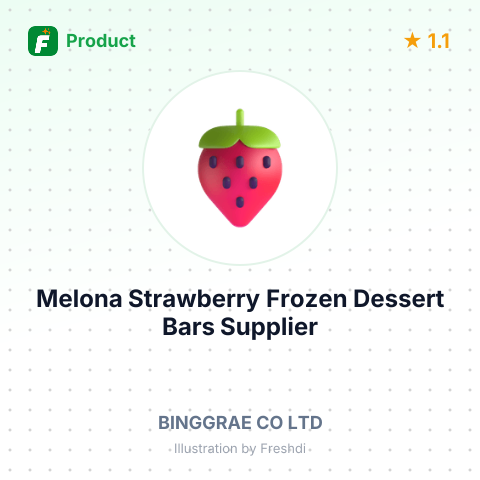 Melona Strawberry Frozen Dessert Bars – summary card, no photo uploaded yet