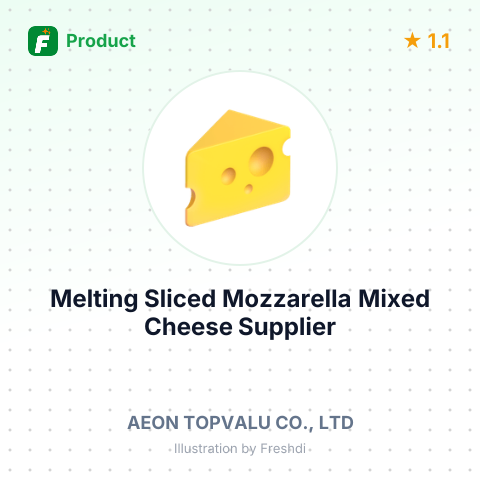 Melting Sliced Mozzarella Mixed Cheese – product summary card, no photo uploaded yet