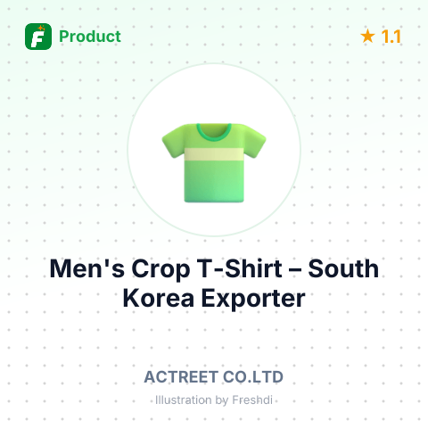 Men's Crop T-Shirt – summary card, no photo uploaded yet