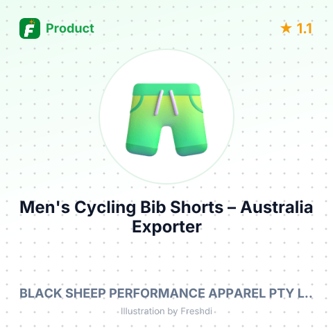 Men's Cycling Bib Shorts – summary card, no photo uploaded yet