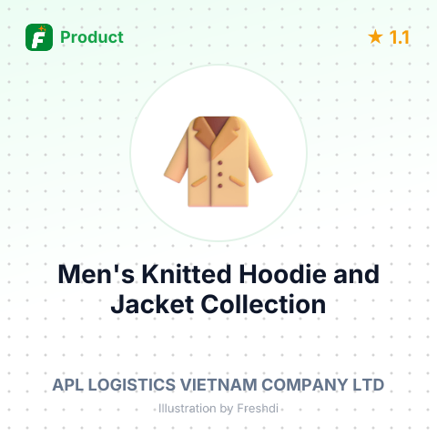 Men's Knitted Hoodie and Jacket Collection – summary card, no photo uploaded yet