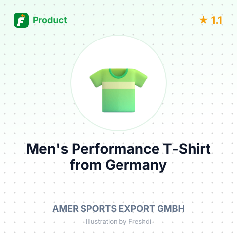 Men's Performance T-Shirt – summary card, no photo uploaded yet