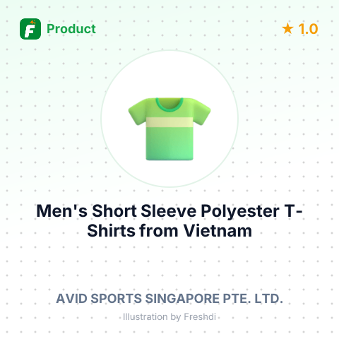 Men's Short Sleeve Polyester T-Shirts – summary card, no photo uploaded yet