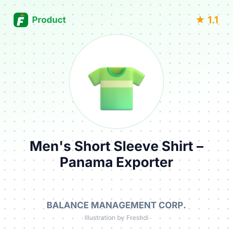 Men's Short Sleeve Shirt – summary card, no photo uploaded yet