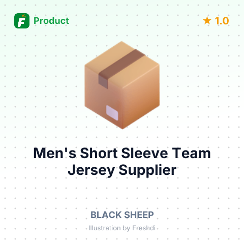 Men's Short Sleeve Team Jersey – summary card, no photo uploaded yet