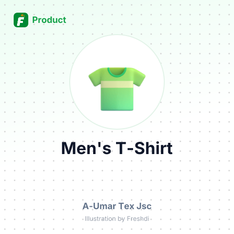 Men's T-Shirt – summary card, no photo uploaded yet