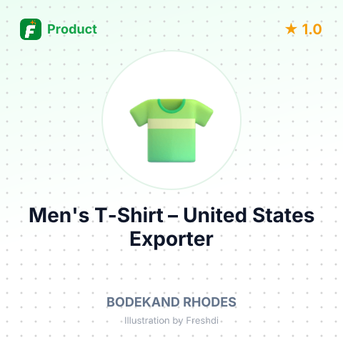 Men's T-Shirt – summary card, no photo uploaded yet