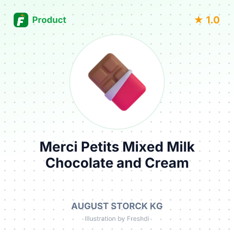 Merci Petits Mixed Milk Chocolate and Cream – summary card, no photo uploaded yet