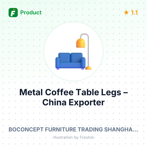 Metal Coffee Table Legs – summary card, no photo uploaded yet