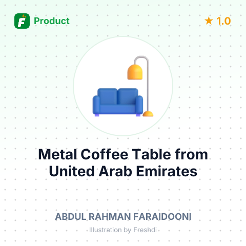 Metal Coffee Table – summary card, no photo uploaded yet