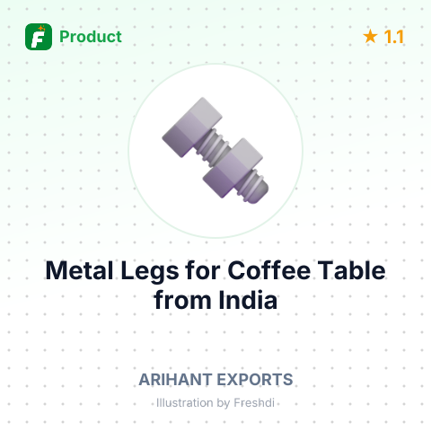Metal Legs for Coffee Table – summary card, no photo uploaded yet