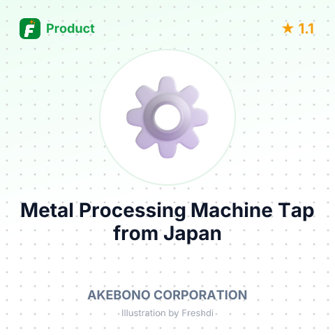 Metal Processing Machine Tap – summary card, no photo uploaded yet