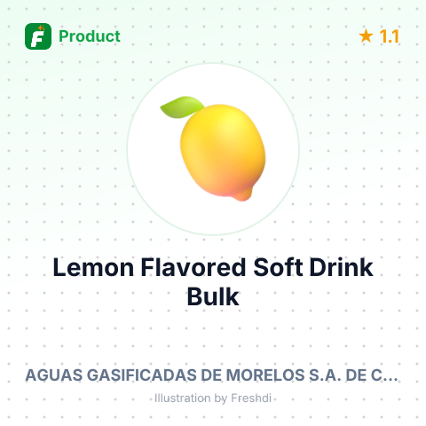 Mexican Lemon Flavored Soft Drink – summary card, no photo uploaded yet