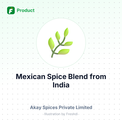 Mexican Spice Blend – summary card, no photo uploaded yet