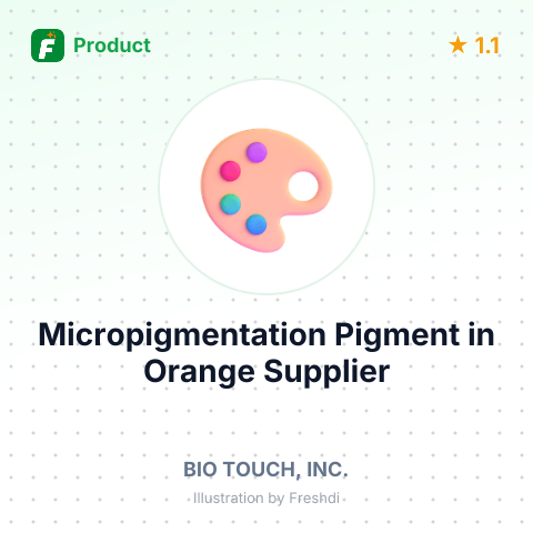 Micropigmentation Pigment in Orange – summary card, no photo uploaded yet