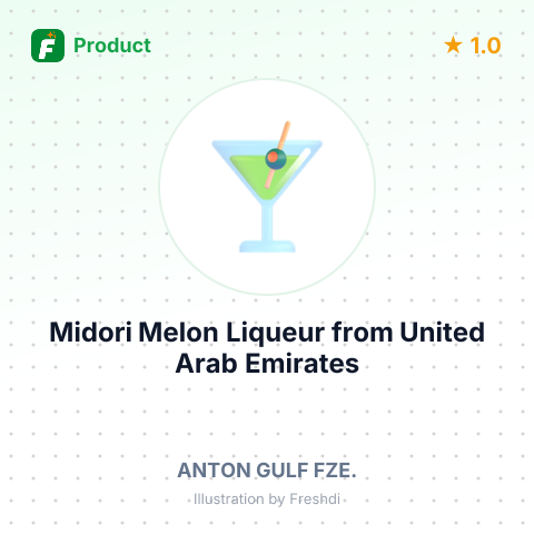 Midori Melon Liqueur – summary card, no photo uploaded yet
