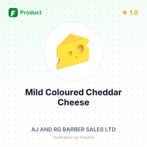 Mild Coloured Cheddar Cheese – summary card, no photo uploaded yet