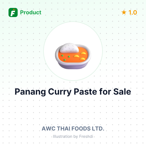 Mild Panang Curry Paste with Red Chillies and Lemongrass – summary card, no photo uploaded yet
