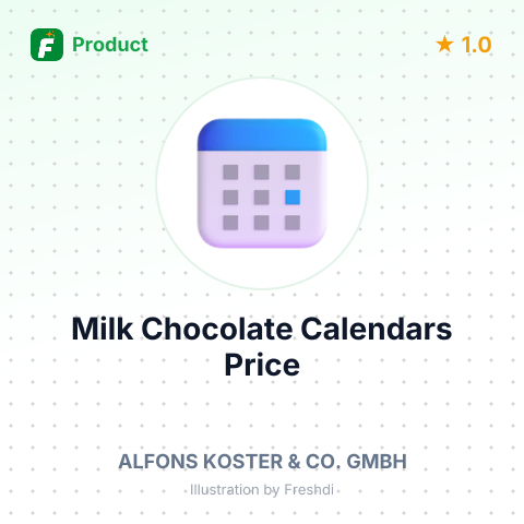 Milk Chocolate Advent Calendars – summary card, no photo uploaded yet