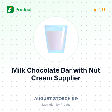 Milk Chocolate Bar with Nut Cream – summary card, no photo uploaded yet
