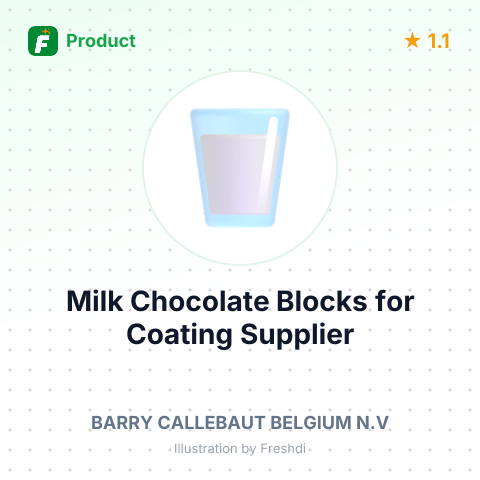 Milk Chocolate Blocks for Coating – summary card, no photo uploaded yet