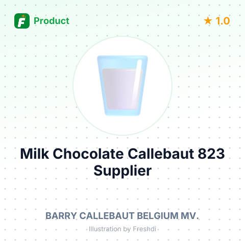 Milk Chocolate Callebaut 823 – summary card, no photo uploaded yet