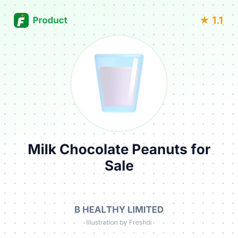 Milk Chocolate Peanuts – product summary card, no photo uploaded yet