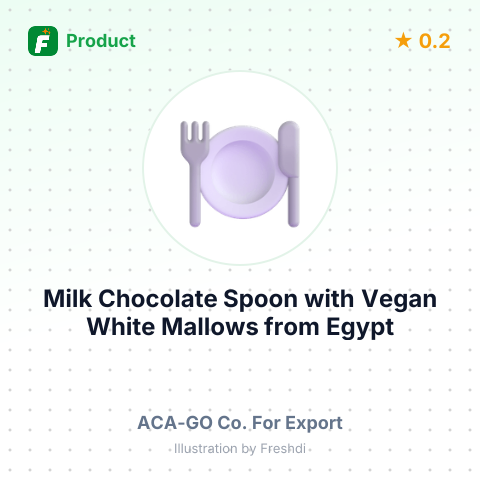 Milk Chocolate Spoon with Vegan White Mallows – summary card, no photo uploaded yet