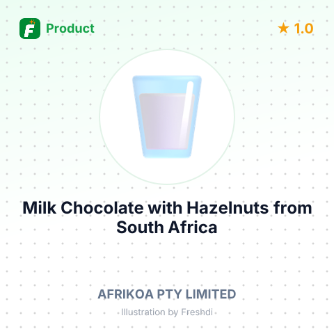 Milk Chocolate with Hazelnuts – summary card, no photo uploaded yet