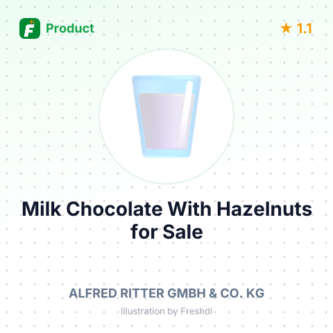 Milk Chocolate with Whole Hazelnuts – summary card, no photo uploaded yet
